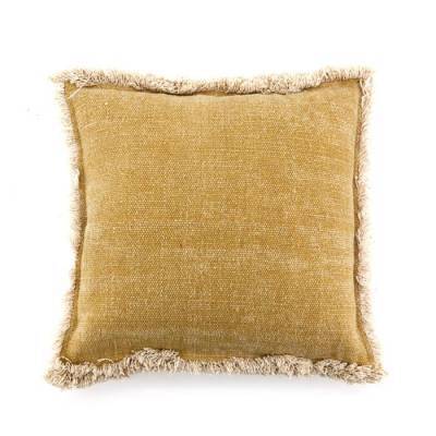 By-Boo Kussen Mono Yellow 50x50 By-Boo Kussen Mono Yellow 50x50