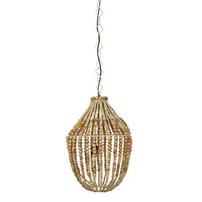 BePure Lamp Kroonluchter Funale Hout Naturel Groot BePure Lamp Kroonluchter Funale Hout Naturel Groot