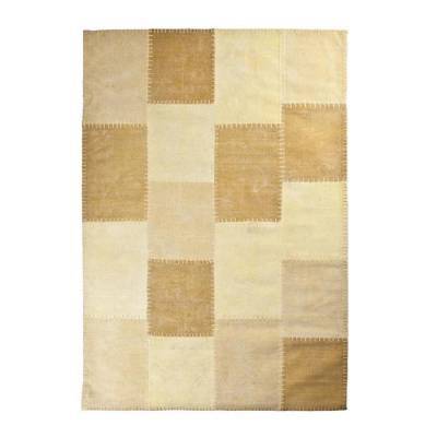 By-Boo Vloerkleed Patchwork Mono Yellow 160x230 By-Boo Vloerkleed Patchwork Mono Yellow 160x230