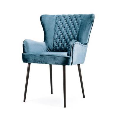 Stoel Daisy Met Armleuning Blauw Stoel Daisy Met Armleuning Blauw