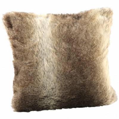 PTMD Kussen Fake Fur Softly Brown S PTMD Kussen Fake Fur Softly Brown S