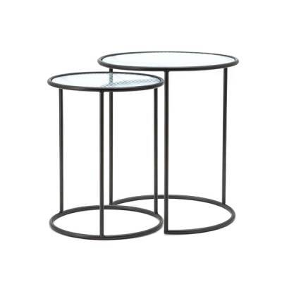 Bijzettafel Nova - Set van 2 - By-Boo Bijzettafel Nova - Set van 2 - By-Boo