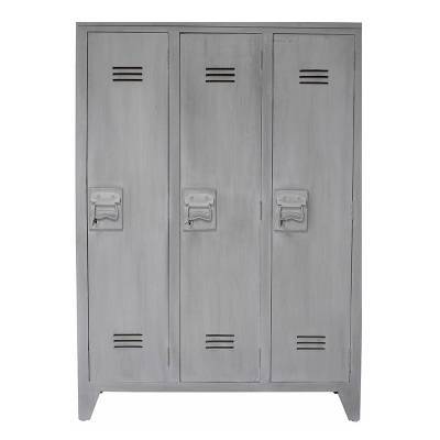 HK Living Lockerkast Grijs HK Living Lockerkast Grijs