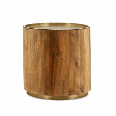 By-Boo Bijzettafel Tub Dark Copper By-Boo Bijzettafel Tub Dark Copper