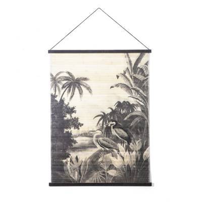 Wandkaart Miyagi Jungle - Groot - By-Boo Wandkaart Miyagi Jungle - Groot - By-Boo