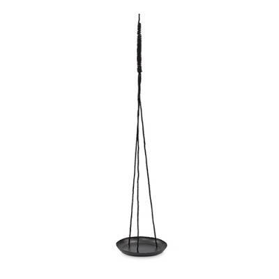 Vt Wonen Hanging Tray Hammered Black 25 cm Vt Wonen Hanging Tray Hammered Black 25 cm