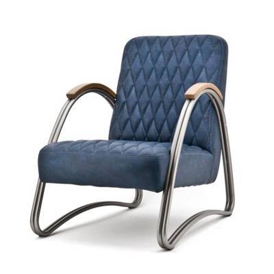 Fauteuil Mike Blauw Fauteuil Mike Blauw