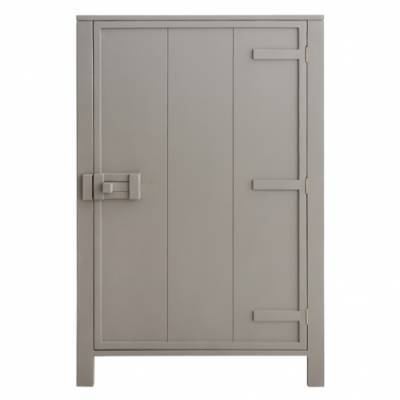 HK Living Kast Enkele Deur Taupe HK Living Kast Enkele Deur Taupe