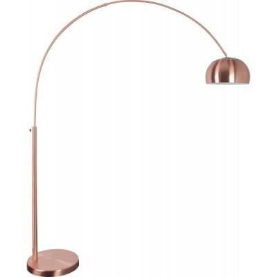 Vloerlamp Metal Bow Copper Vloerlamp Metal Bow Copper
