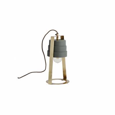 Madam Stoltz Tafellamp Antique Brass Green Madam Stoltz Tafellamp Antique Brass Green