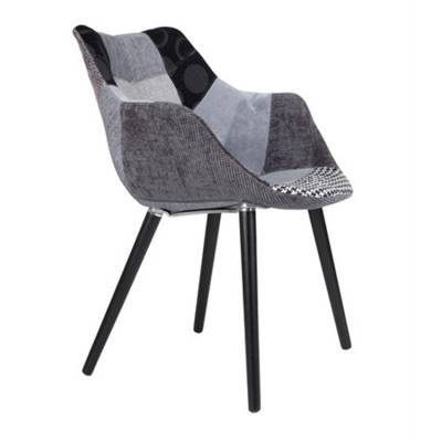 Zuiver Eetkamerstoel Twelve Patchwork Grijs Zuiver Eetkamerstoel Twelve Patchwork Grijs