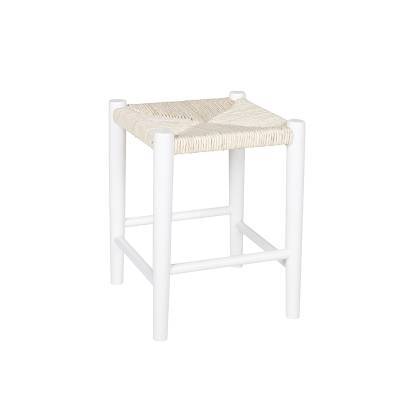 Woood Kruk Riva Hout Wit Woood Kruk Riva Hout Wit