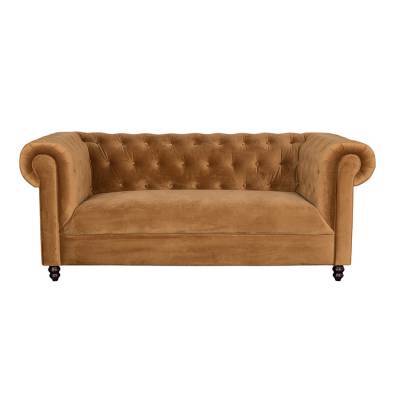 Dutchbone Bank Chester Velvet Oker Dutchbone Bank Chester Velvet Oker