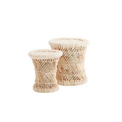 Madam Stoltz Kruk Natural Bamboo Set Van 2 Madam Stoltz Kruk Natural Bamboo Set Van 2