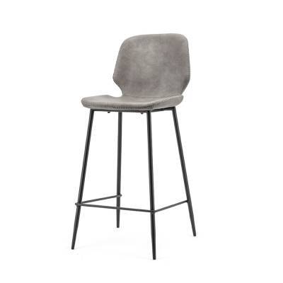 By-Boo Bar chair Seashell high - grey By-Boo Bar chair Seashell high - grey