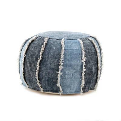 By-Boo Poef Mono Blue By-Boo Poef Mono Blue