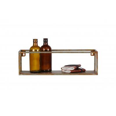 Welldone wandplank l metaal roest Welldone wandplank l metaal roest