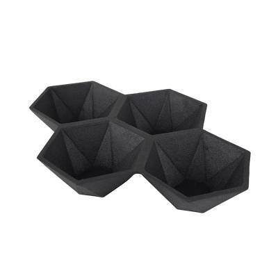 Zuiver Tray Hexagon Zwart Zuiver Tray Hexagon Zwart