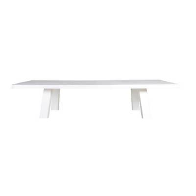 Salontafel Eiken Metalen Poot Wit Salontafel Eiken Metalen Poot Wit
