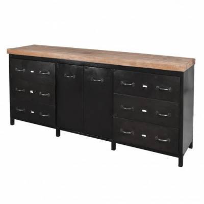 Dressoir Industrieel 6 Laden Dressoir Industrieel 6 Laden