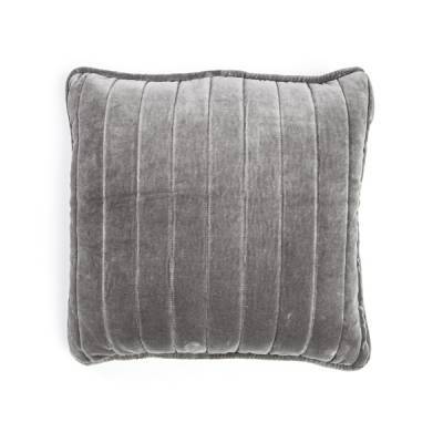 Kussen Lucy - 45x45 - Zilver - By-Boo Kussen Lucy - 45x45 - Zilver - By-Boo