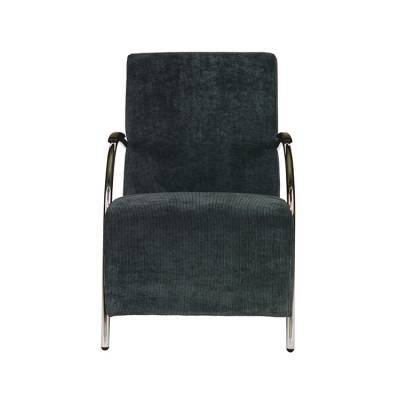 Woood Fauteuil Hali Hali Staalblauw Woood Fauteuil Hali Hali Staalblauw