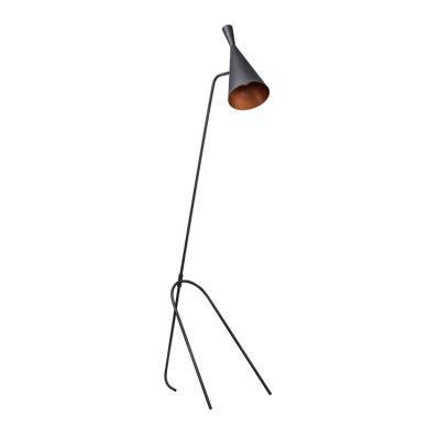 Vloerlamp Lean Zwart Koper Vloerlamp Lean Zwart Koper