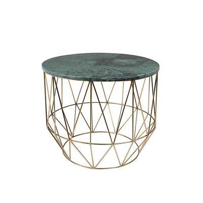 Dutchbone Bijzettafel Boss Marble Green Dutchbone Bijzettafel Boss Marble Green