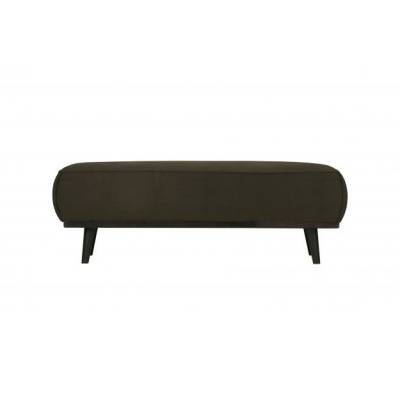 Statement hocker velvet warm groen Statement hocker velvet warm groen