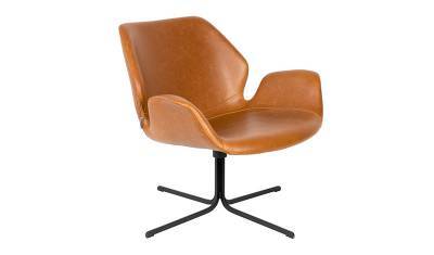 Lounge Chair Nikki All Brown Lounge Chair Nikki All Brown