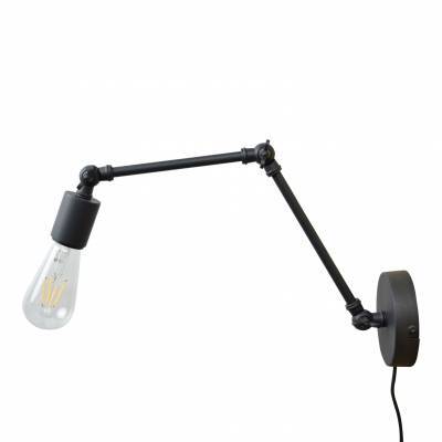 Wandlamp Houston vintage black Wandlamp Houston vintage black