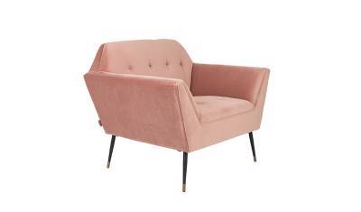 Dutchbone Fauteuil Kate Pink Dutchbone Fauteuil Kate Pink
