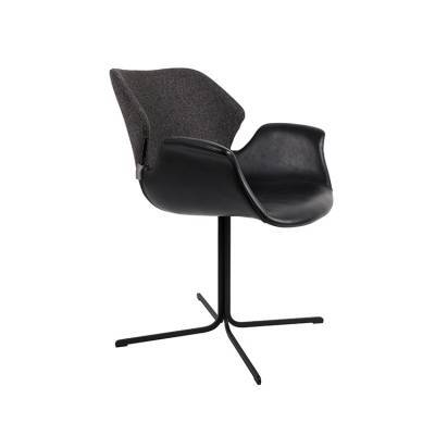 Zuiver Stoel Nikki Fab Black Zuiver Stoel Nikki Fab Black