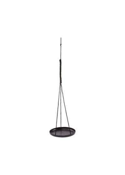 Vt Wonen Hanging tray hammered black 45 cm Vt Wonen Hanging tray hammered black 45 cm