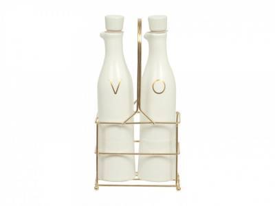 Present Time Oil & Vinegar Set Fifty White Present Time Oil & Vinegar Set Fifty White