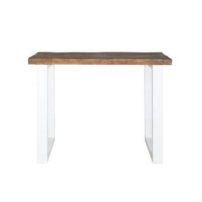 Countertafel Mango Metaal Wit 90cm Countertafel Mango Metaal Wit 90cm