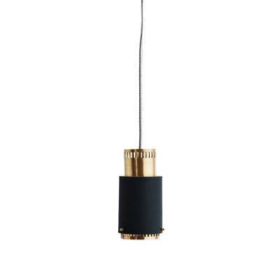 Madam Stoltz Hanglamp Antique Brass Blauw Madam Stoltz Hanglamp Antique Brass Blauw