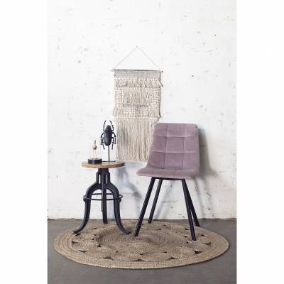 Stoel lola Pink Velvet set van 2 Stoel lola Pink Velvet set van 2
