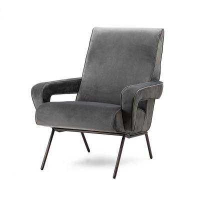 Fauteuil Lana - grijs velvet - Eleonora Fauteuil Lana - grijs velvet - Eleonora