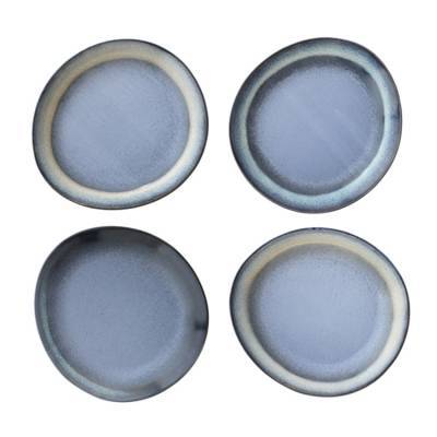HK Living Keramieken 70's Diner Bord Blauw HK Living Keramieken 70's Diner Bord Blauw