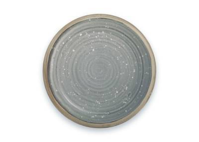 Vt Wonen Ceramic plate spray grey Vt Wonen Ceramic plate spray grey