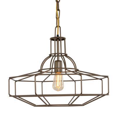 Steinhauer Hanglamp Wired Bruin Steinhauer Hanglamp Wired Bruin