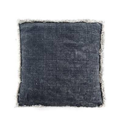 By-Boo Kussen Mono Blue 60x60 By-Boo Kussen Mono Blue 60x60