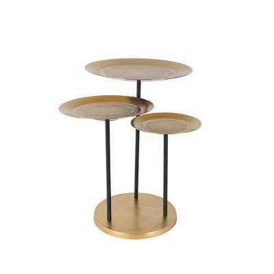 Dutchbone Bijzettafel Zatar Brass Dutchbone Bijzettafel Zatar Brass