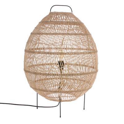 Wicker Egg Shaped vloerlamp HKLiving Wicker Egg Shaped vloerlamp HKLiving