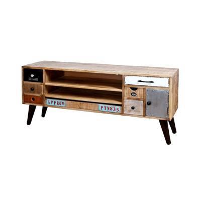 TV meubel Cato - 1drs. 7 laden (150cm) TV meubel Cato - 1drs. 7 laden (150cm)