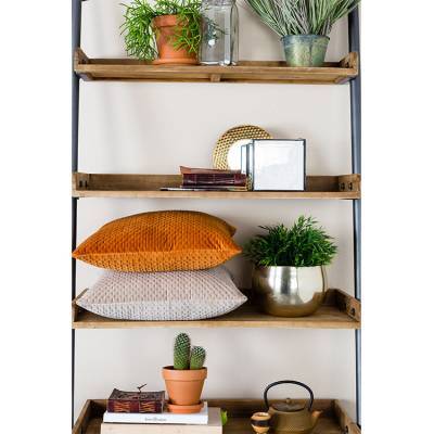 White Label Living Kussen Sterre Beige White Label Living Kussen Sterre Beige