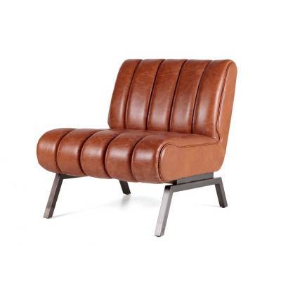 Fauteuil Shevy - Cognac java leder Fauteuil Shevy - Cognac java leder