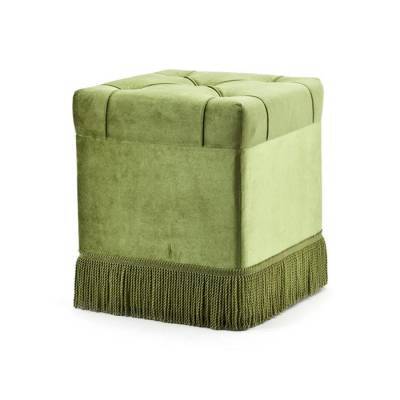 Hocker Daisy Vierkant Groen Hocker Daisy Vierkant Groen