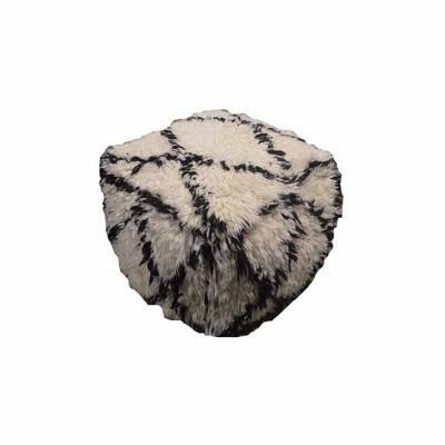 Poef Berber Shaggy Wool Poef Berber Shaggy Wool